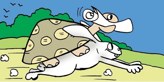 The Hare And The Tortoise (Again!)